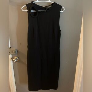 Gucci midi classic Black Dress lbd cocktail dress quiet luxury old money